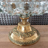 Très grand cendrier sur pied en bronze et cristal Napoléon III - Hello Broc