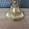 Très grand cendrier sur pied en bronze et cristal Napoléon III - Hello Broc